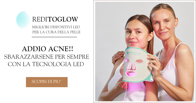 Maschera LED Viso Acne