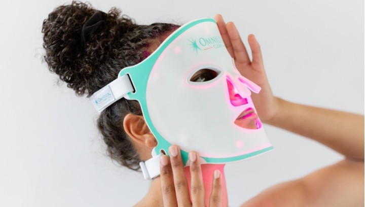 Mascarilla Facial De Gel Rosa, Dorado Y Pepino Con - Foto 8